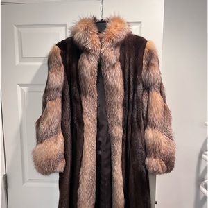 Fox & Mink Coat